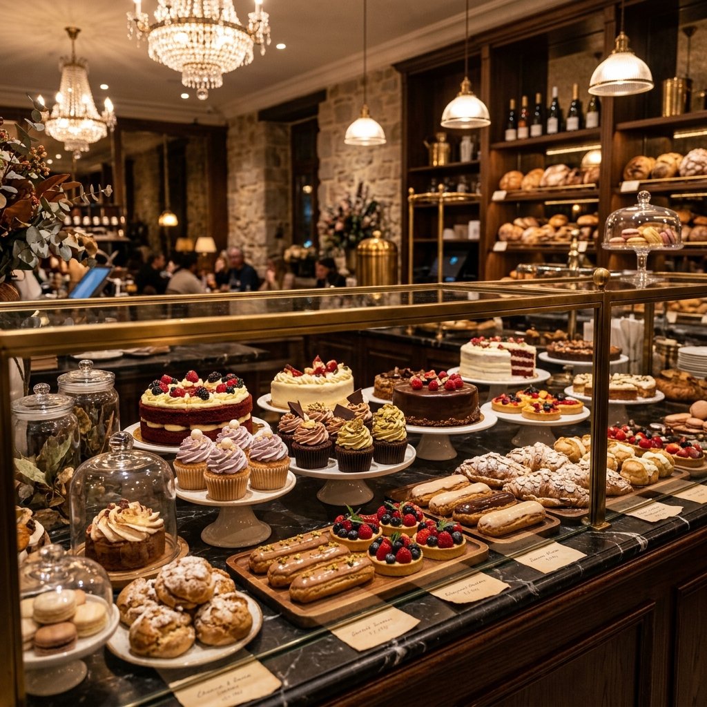 Bakery demo homepage with cake enquiry form