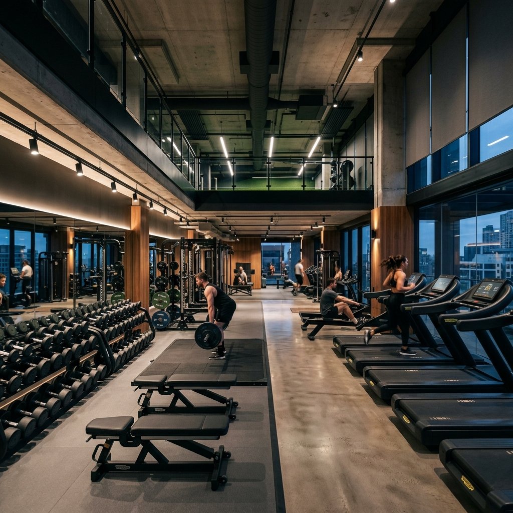 Gym website class schedule table and membership form