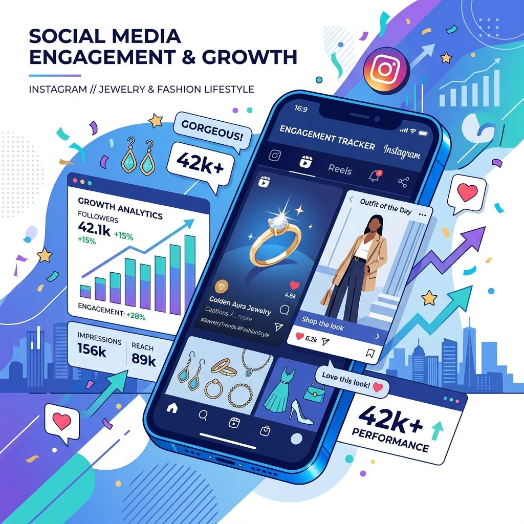 Instagram Growth Tips for Jewelry and Lifestyle Brands