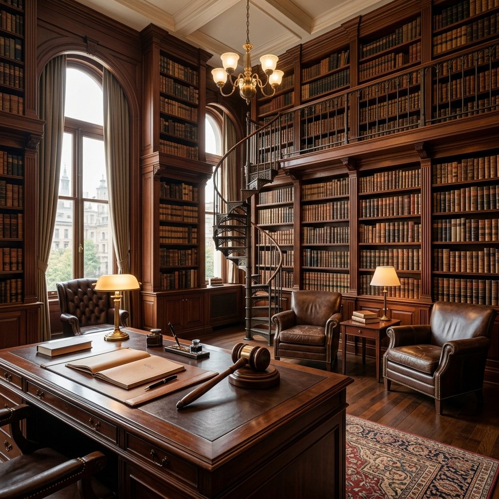 Law firm case study layout and consultation form