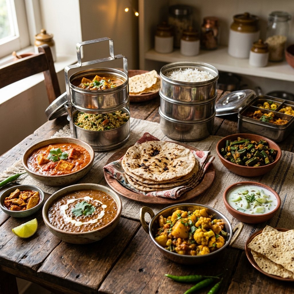 Tiffin subscription website daily menu details
