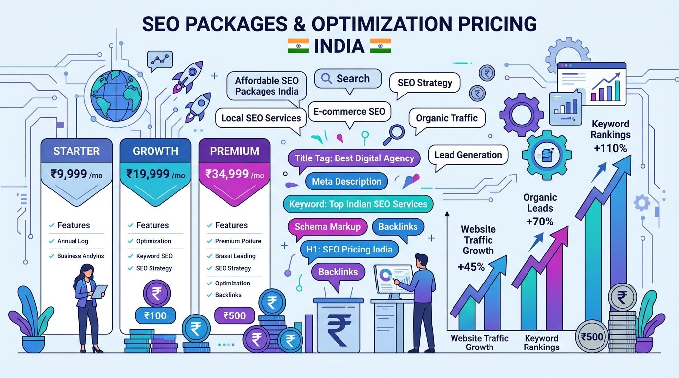 SEO Packages in India: What Do You Get for ₹5,000 to ₹15,000 Monthly?